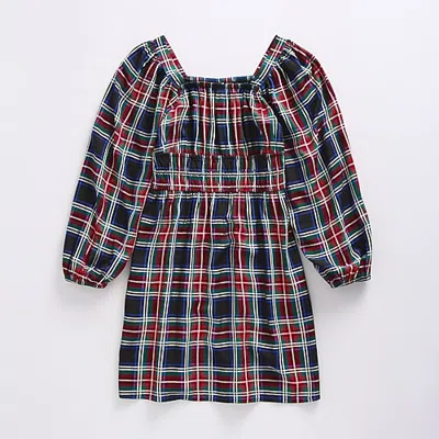 Thereabouts Little & Big Kid Girls Long Sleeve A-line Dress In Black