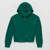 Thereabouts Little & Big Kid Girls Long Sleeve Hoodie In Green
