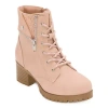 Thereabouts Little & Big Kid Girls Mckenna Flat Heel Lace Up Boots In Pink