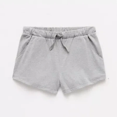 Thereabouts Little & Big Kid Girls Pull-on Short In Gray