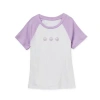 Thereabouts Little & Big Kid Girls Round Neck Short Sleeve Regular Fit Graphic T-shirt In Purple