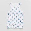 Thereabouts Little & Big Kid Girls Scoop Neck Sleeveless Tank Top In White