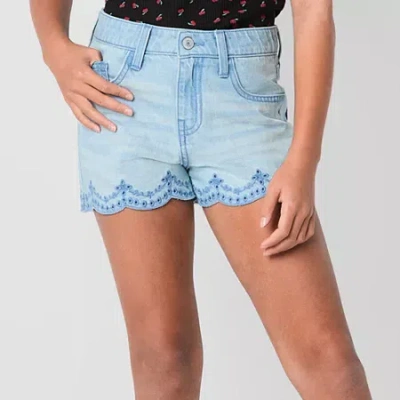 Thereabouts Little & Big Kid Girls Shortie Short In Blue