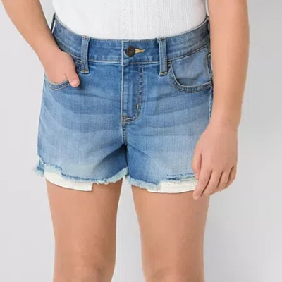 Thereabouts Little & Big Kid Girls Shortie Short In Blue