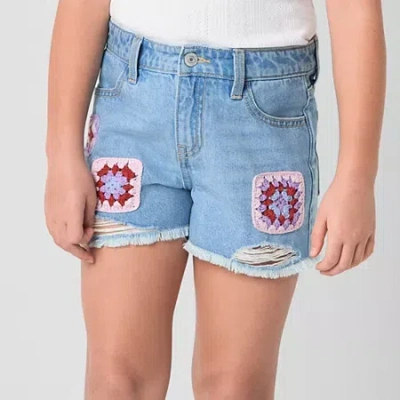 Thereabouts Little & Big Kid Girls Shortie Short In Blue