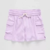 Thereabouts Little & Big Kid Girls Shortie Short In Purple