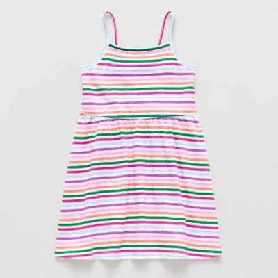 Thereabouts Little & Big Kid Girls Sleeveless Sundress In Multi