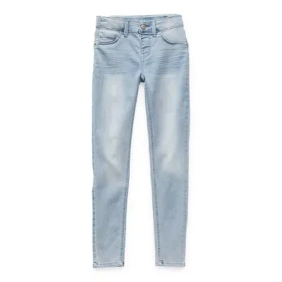 Thereabouts Little & Big Kid Girls Stretch Fabric Superflex Skinny Fit Jegging In Blue