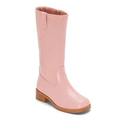 Thereabouts Little & Big Kid Girls Sydney Flat Heel Riding Boots In Pink