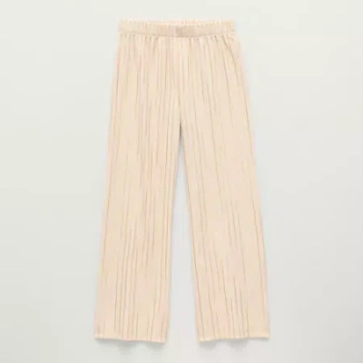 Thereabouts Little & Big Kid Girls Wide Leg Regular Fit Pull-on Pant In Brown