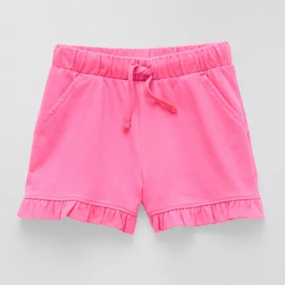 Thereabouts Kids' Little Girls Pull-on Short In Pink