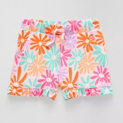 Thereabouts Kids' Little Girls Pull-on Short In Pink