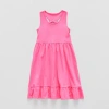 Thereabouts Little Girls Sleeveless A-line Dress In Pink