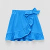 Thereabouts Little Girls Wrap Skirt In Blue