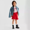 Thereabouts Little Girls Wrap Skirt In Red