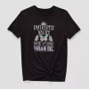 Thereabouts Oversize Little & Big Kid Girls Round Neck Short Sleeve Oversized Graphic T-shirt In Black
