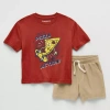 Thereabouts Oversized Fit Little Boys 2-pc. Short Set In Multi
