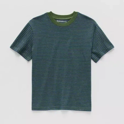 Thereabouts Oversized Little & Big Kid Boys Crew Neck Short Sleeve T-shirt In Green