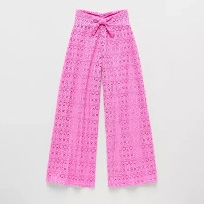 Thereabouts Kids' Pants Swimsuit Cover-up In Pink