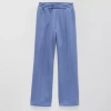 Thereabouts Pintuck Little & Big Kid Girls Wide Leg Regular Fit Fleece Pull-on Pant In Blue