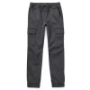 Thereabouts Pull-on Jogger Little & Big Kid Boys Adjustable Waist Cuffed Cargo Pant In Gray