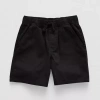 Thereabouts Pull-on Little & Big Kid Boys Adjustable Waist Jogger Short In Black