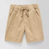 Thereabouts Pull-on Little & Big Kid Boys Adjustable Waist Jogger Short In Sand