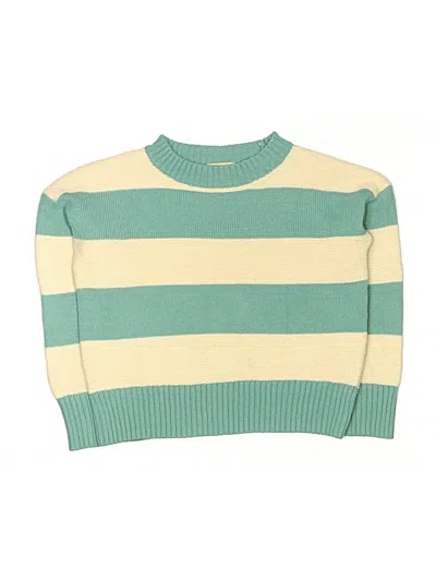 Pre-owned Thereabouts Kids' Pullover Sweater In Green
