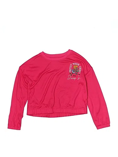 Pre-owned Thereabouts Kids' Pullover Sweater In Pink