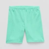 Thereabouts Shine Little & Big Kid Girls 6" Bike Short In Green