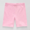 Thereabouts Shine Little & Big Kid Girls 6" Bike Short In Pink