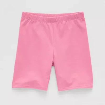 Thereabouts Solid Little & Big Kid Girls 6" Bike Short In Pink