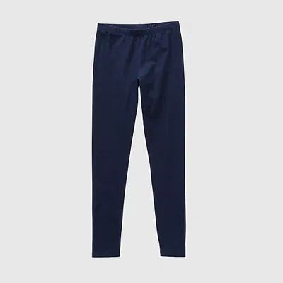 Thereabouts Solid Little & Big Kid Girls Knit Skinny Full Length Leggings In Blue