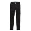 Thereabouts Superflex Little & Big Kid Girls Adjustable Waist Stretch Fabric Skinny Fit Denim Jean In Black