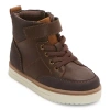 Thereabouts Toddler Boys Lil Asher Flat Heel Lace Up Boots In Brown