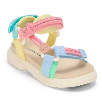 Thereabouts Babies' Toddler Girls Lil Emerson Strap Sandals In Multi