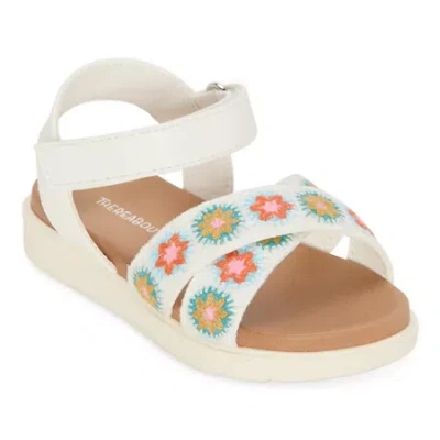 Thereabouts Babies' Toddler Girls Lil June Strap Sandals In White