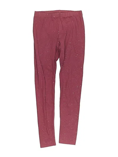 Pre-owned Thereabouts Kids' Track Pants In Burgundy