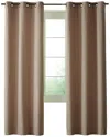 Thermalogic Prelude Grommet Insulated Solid Curtain Panel In Charcoal