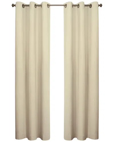 Thermalogic Weathermate Grommet Curtain Panel Pair In Neutral