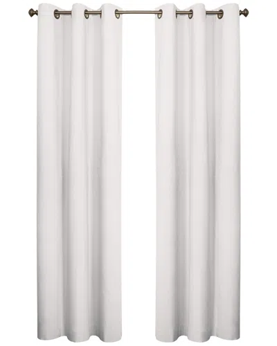 Thermalogic Weathermate Grommet Curtain Panel Pair In White