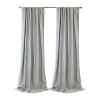 Thermaplus Brooklyn Blackout Dual Header 52x95 Curtain Panel In Gray