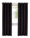 Thermaplus Navar Blackout Grommet 54x63 Curtain Panel In Black