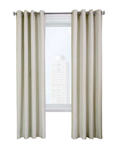 Thermaplus Total Blackout Curtain Panel Pair In Natural