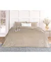 Thermasnug Luxe Plush Digital Electric Blanket, King In Tan