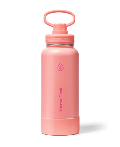 Thermoflask 32 Oz. Double Wall Vacuum Insulated Water Bottle With Spout Lid