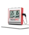 Thermopro Pack Of 1 Tp16w Digital Meat Cooking Smoker Kitchen Grill Bbq Thermometer In Silver