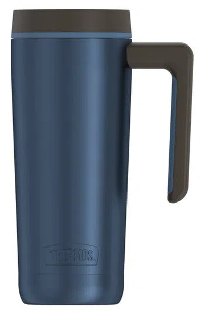 Thermos 18-ounce Vacuum Insulated Stainless Steel Travel Mug In Blue