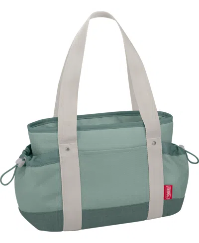 Thermos 9 Can Lunch Tote In Color Block Sage