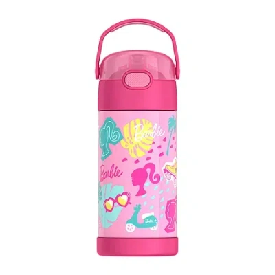 Thermos Barbie Stainless Steel 12oz. Funtainer Water Bottle In Pink